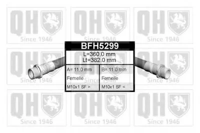 Тормозной шланг QUINTON HAZELL купить