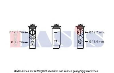 Расширительный клапан, кондиционер AKS DASIS купить