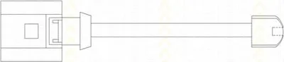 Сигнализатор, износ тормозных колодок TRISCAN купить