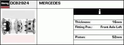 Тормозной суппорт Remanufactured REMY (Multiline) DELCO REMY купить