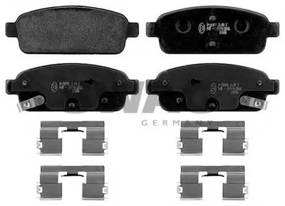 Комплект тормозных колодок, дисковый тормоз SWAG купить