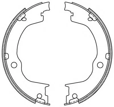Комплект тормозных колодок ADVANCE OPEN PARTS купить