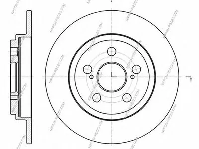 Тормозной диск NPS купить
