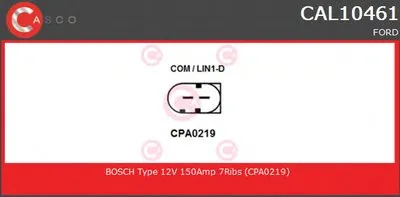 Генератор GENUINE SERIES CASCO купить