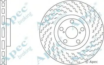 Тормозной диск APEC braking купить
