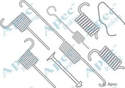 Комплектующие, тормозная колодка APEC braking купить