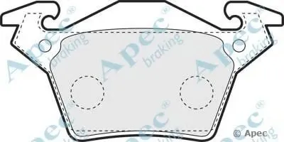 Комплект тормозных колодок, дисковый тормоз APEC braking купить