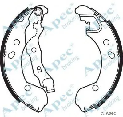 Тормозные колодки APEC braking купить
