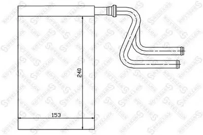 Теплообменник, отопление салона STELLOX купить