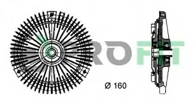 Сцепление, вентилятор радиатора PROFIT купить