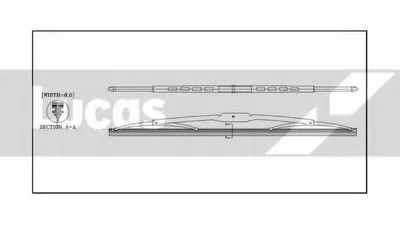 Щетка стеклоочистителя LUCAS ELECTRICAL купить