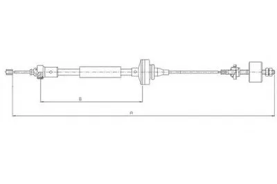 Тросик сцепления TEXTAR купить