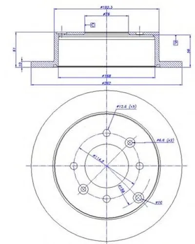 Тормозной диск CAR купить