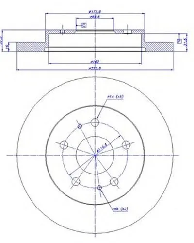 Тормозной диск CAR купить