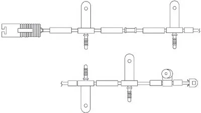 Сигнализатор, износ тормозных колодок KAWE купить