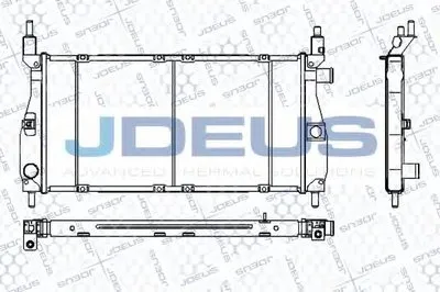 Радиатор, охлаждение двигателя JDEUS купить