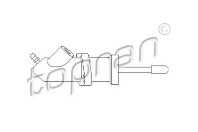Рабочий цилиндр, система сцепления TOPRAN купить