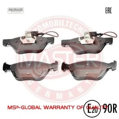 Комплект тормозных колодок, дисковый тормоз Anti-Noise MASTER-SPORT купить