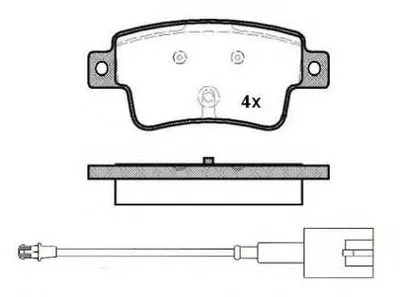 Комплект тормозных колодок, дисковый тормоз RAICAM купить