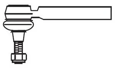 Наконечник поперечной рулевой тяги FRAP купить
