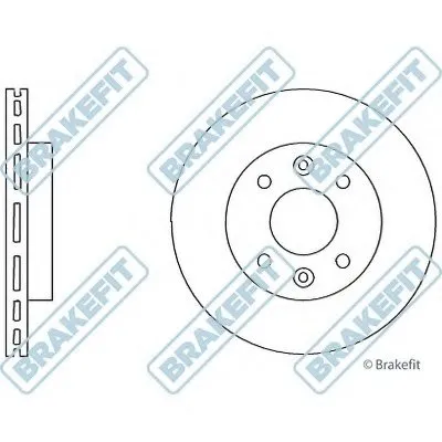 Тормозной диск Brake Fit APEC braking купить