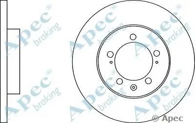 Тормозной диск APEC braking купить