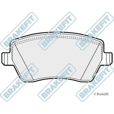 Комплект тормозных колодок, дисковый тормоз Brake Fit APEC braking купить
