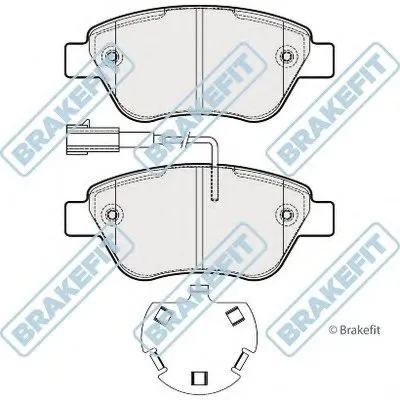 Комплект тормозных колодок, дисковый тормоз Brake Fit APEC braking купить