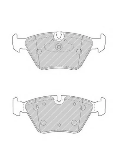 Комплект тормозных колодок, дисковый тормоз PREMIER FERODO купить