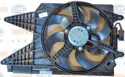 Вентилятор, охлаждение двигателя BEHR HELLA SERVICE купить