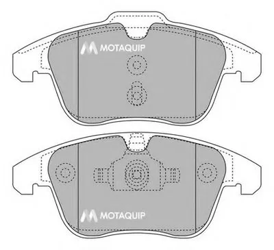 Комплект тормозных колодок, дисковый тормоз MOTAQUIP купить