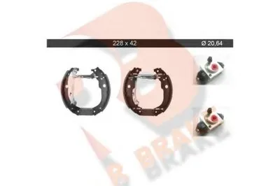 Комплект тормозных колодок R BRAKE купить
