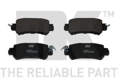 Комплект тормозных колодок, дисковый тормоз NK купить