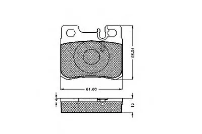 Комплект тормозных колодок, дисковый тормоз SPIDAN купить
