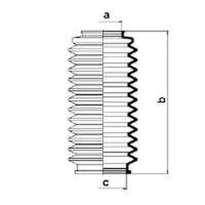 Пыльник, рулевое управление SPIDAN купить