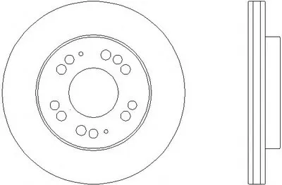 Тормозной диск HELLA купить