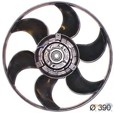 Вентилятор, охлаждение двигателя BEHR HELLA SERVICE купить