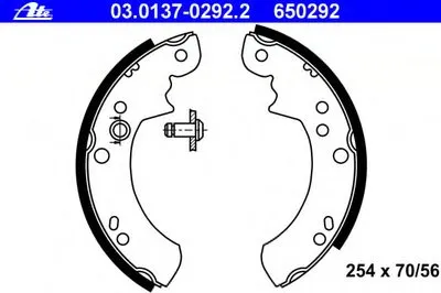 Комплект тормозных колодок ATE купить