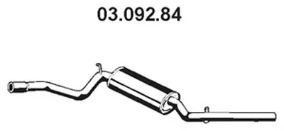 Глушитель выхлопных газов конечный EBERSPÄCHER купить
