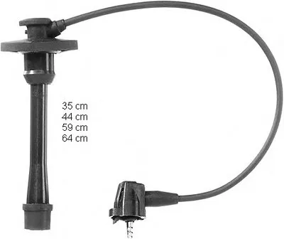 Комплект проводов зажигания BERU купить