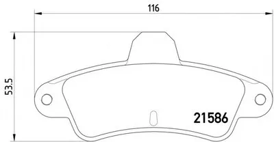 Комплект тормозных колодок, дисковый тормоз MINTEX купить