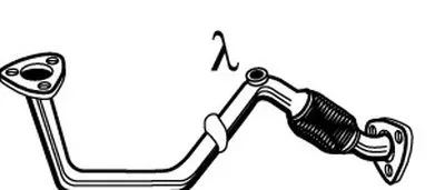 Труба выхлопного газа WALKER купить