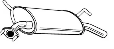 Глушитель выхлопных газов конечный WALKER купить