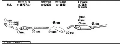 Система выпуска ОГ WALKER купить