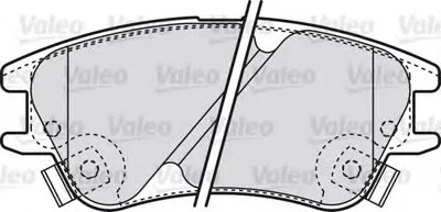 Комплект тормозных колодок, дисковый тормоз VALEO купить