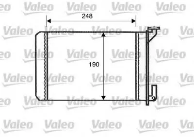 Теплообменник, отопление салона VALEO купить