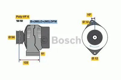 Генератор BOSCH купить