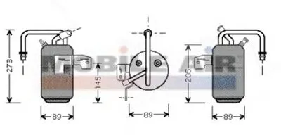 Осушитель, кондиционер VAN WEZEL купить
