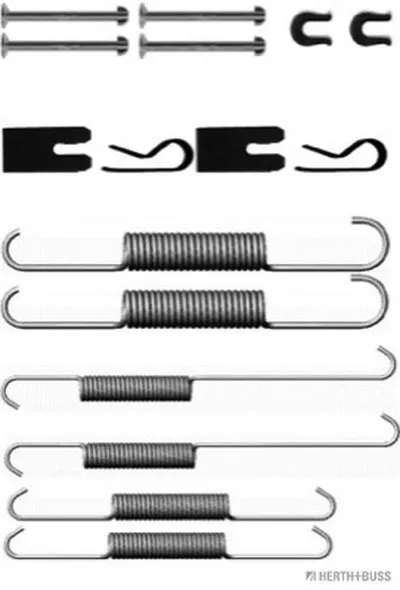 Комплектующие, тормозная колодка HERTH+BUSS JAKOPARTS купить