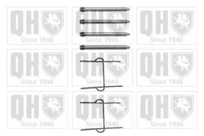 Комплектующие, колодки дискового тормоза QUINTON HAZELL купить